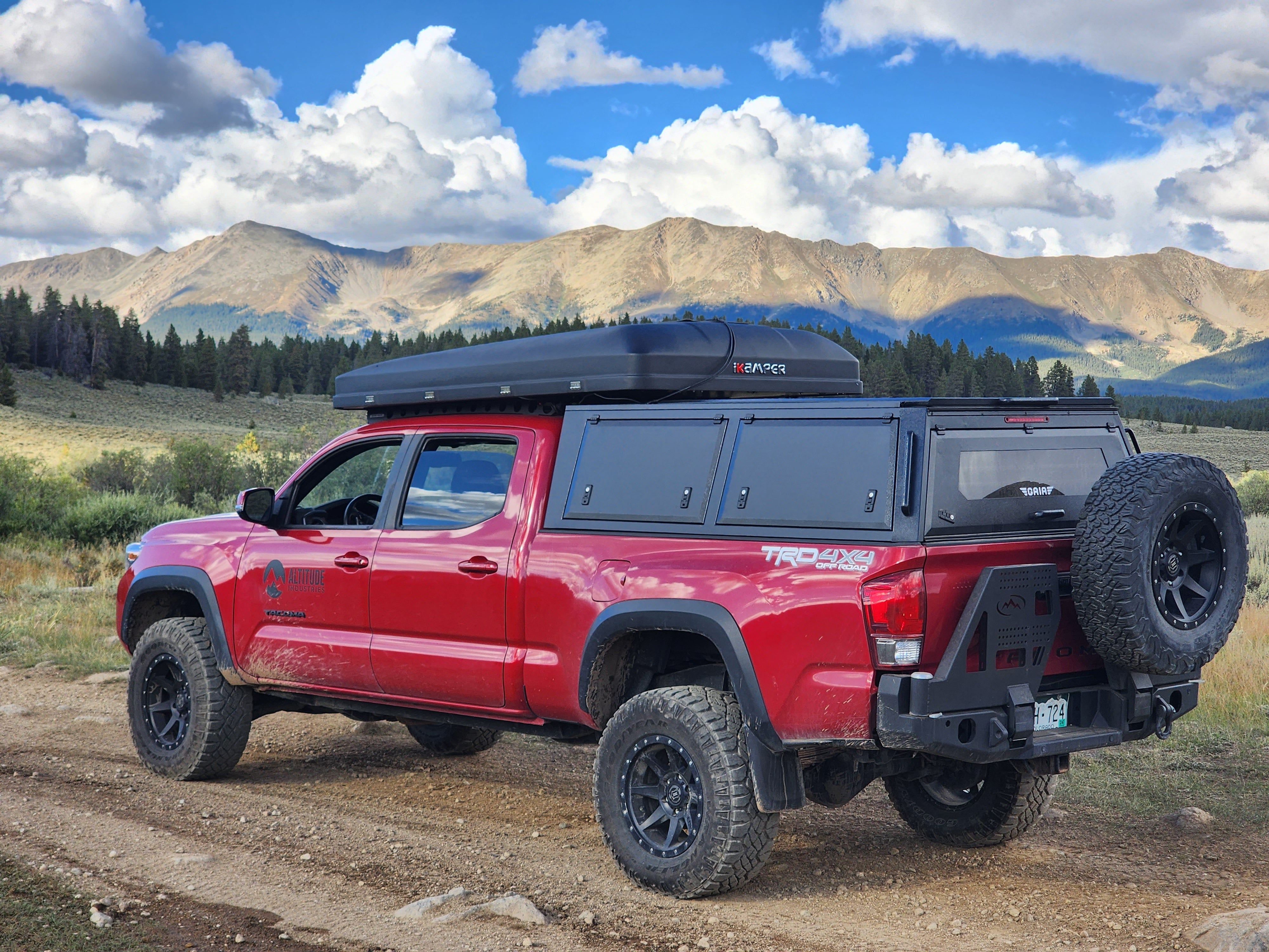 Toyota Tacoma 3rd Gen (2016+) – Longbed (6ft.) Cap – GAIA Campers USA LLC